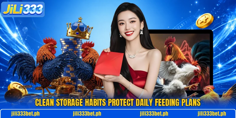 Clean storage habits protect daily feeding plans