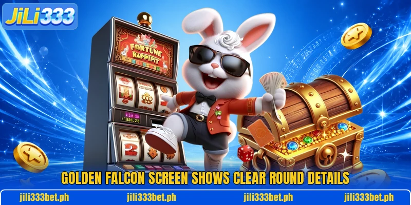 Golden Falcon screen shows clear round details Golden Falcon screen shows clear round details
