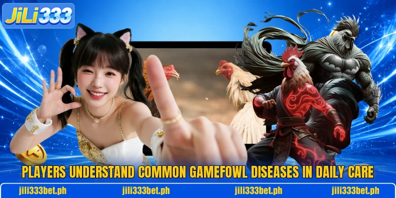 Players understand common gamefowl diseases in daily care Players understand common gamefowl diseases in daily care