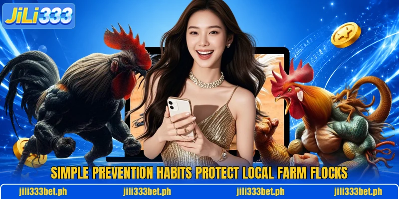 Simple prevention habits protect local farm flocks